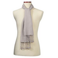 Gray Bamboo Muffler Scarf